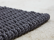 Outdoor Fußmatte grau Nahaufnahme