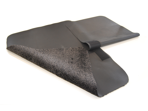 Automatte in grau mit Klettverschluss