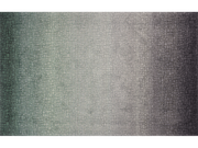 Fußmatte mit grün-schwarzer und dezenter Musterung