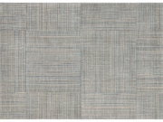 Fußmatte mit grauen und braunen Linien in rechteckigen Formen