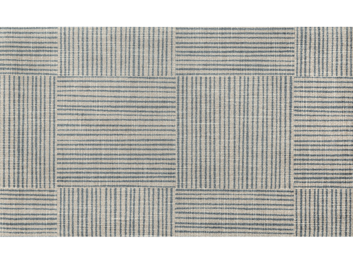 Fußmatte mit grauen und braunen Linien in rechteckigen Formen