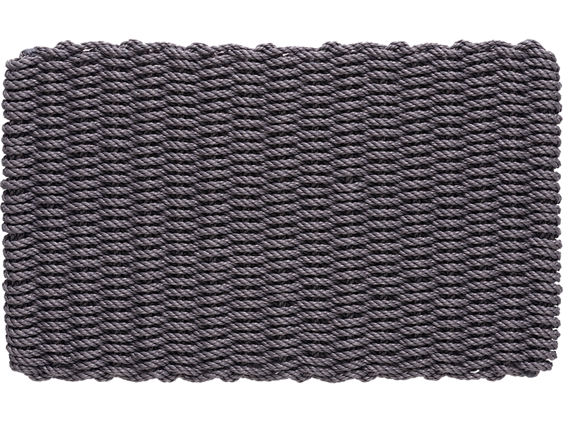 Graue Fußmatte Outdoor