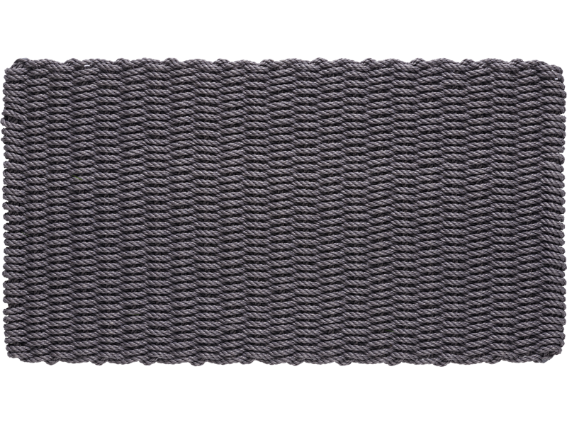 Graue Fußmatte Outdoor