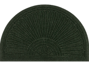 Fußmatte für den Außenbereich in dunkelgrün mit 3D-Struktur