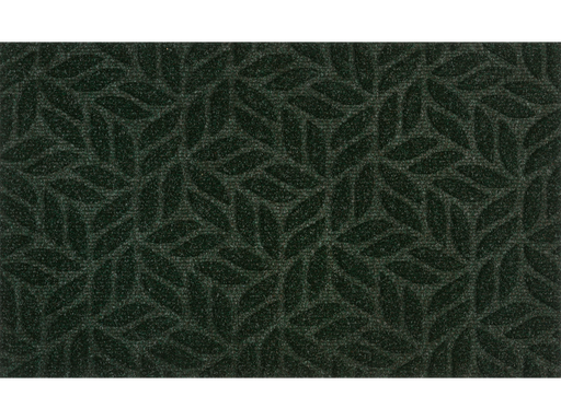 dunkelgrüne Fußmatte für den Außenbereich mit 3D-Struktur