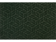 dunkelgrüne Fußmatte für den Außenbereich mit 3D-Struktur