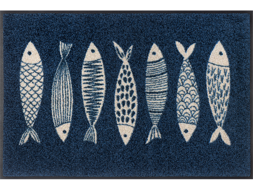 Fußmatte mit Fischen
