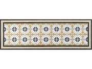 Fußmatte mit Kacheldesign