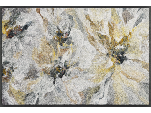 Fußmatte mit dezentem Blütendesign