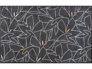 Fußmatte mit floralen Linien Design