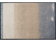 Fußmatte mit Sand- und Grautönen