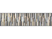 Fußmatte mit Streifen in Naturfarben