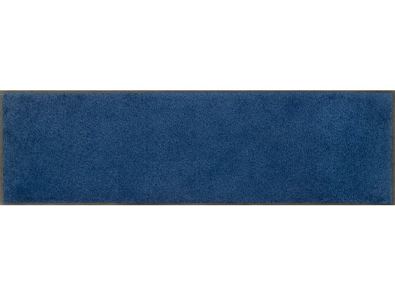 dunkelblaue Fußmatte
