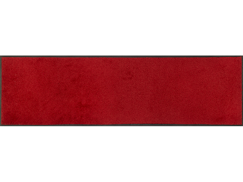 rote Fußmatte