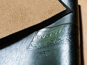 Rückenansicht der sandfarbenen Fußmatte