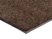 Eckansicht der Fußmatte in Braun