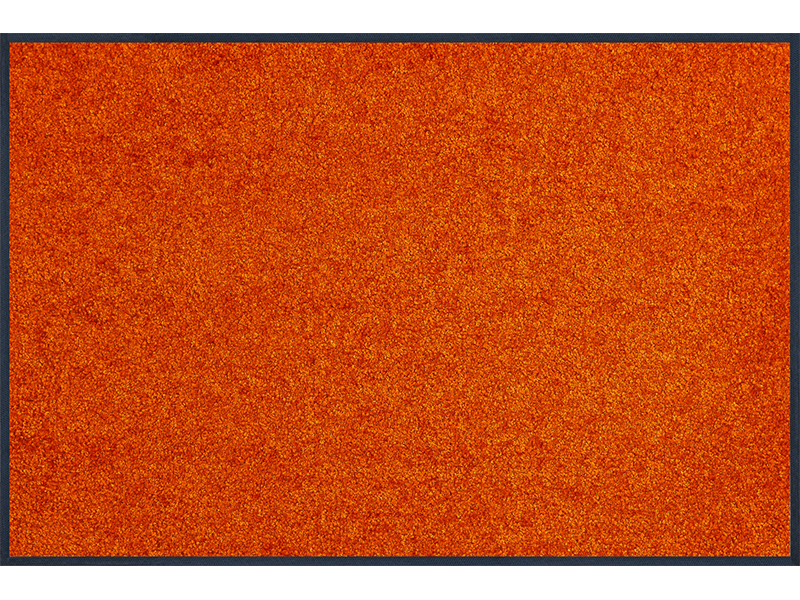Fußmatte in kräftigem Orange