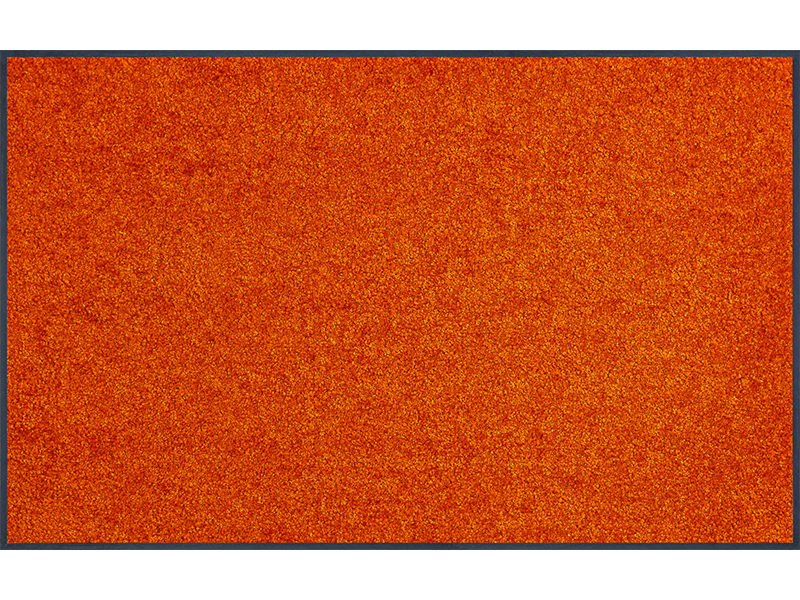Fußmatte in kräftigem Orange