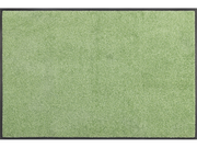 einfarbige Fußmatte in hellgrün