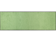 einfarbige Fußmatte in hellgrün