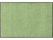 einfarbige Fußmatte in hellgrün