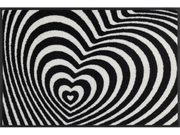 Fußmatte mit Herz in 3D Optik