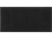 Fußmatte in schwarz dezent gemustert