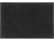 Fußmatte in schwarz dezent gemustert