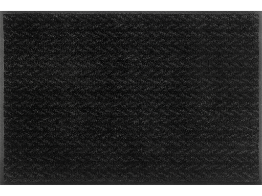 Fußmatte in schwarz dezent gemustert