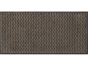 Fußmatte in braun dezent gemustert