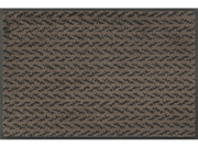 Fußmatte in braun dezent gemustert