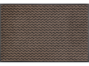 Fußmatte in braun dezent gemustert