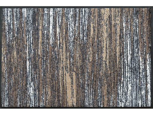 Fußmatte mit Muster in Brauntönen