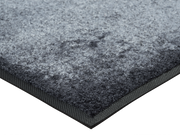 Eckansicht der Fußmatte in Grautönen