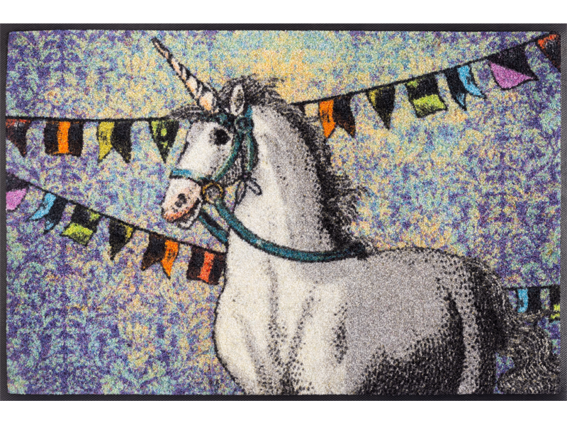 Fußmatte mit Einhorn