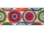 Fußmatte mit bunten Ornamenten