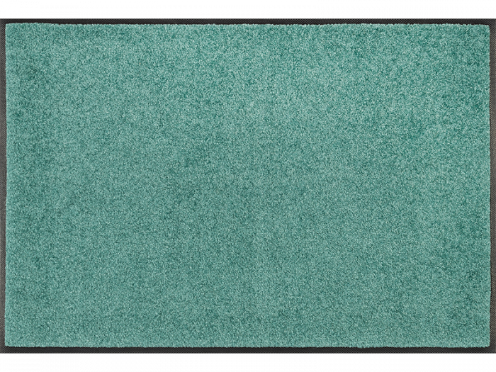 Fußmatte in türkis-grün