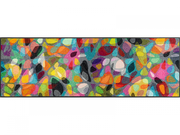 Fußmatte mit bunten Formen