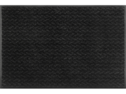 Fußmatte in schwarz dezent gemustert