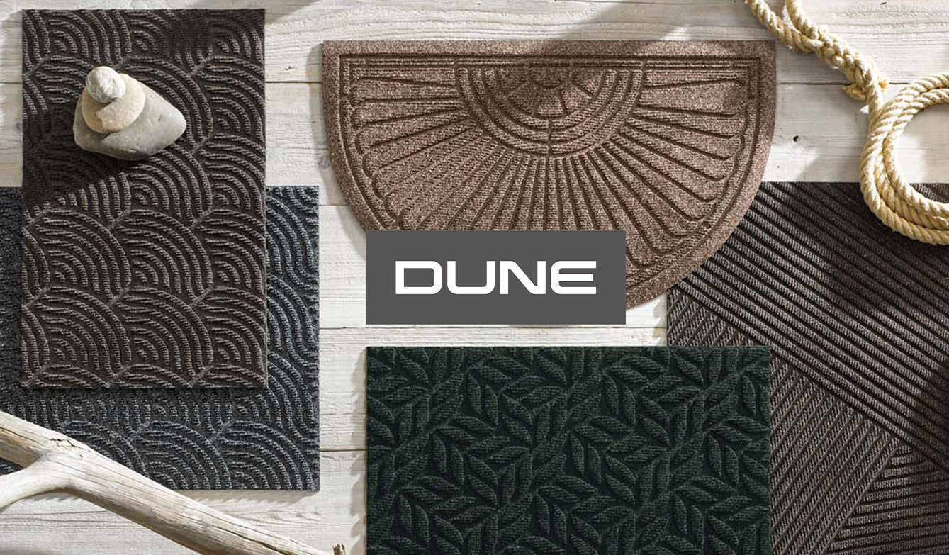 verschiedene Fußmatten der Marke "Dune"