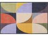 Fußmatte mit bunten Farben