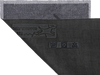 Rückenansicht der Fußmatte mit Haus und Schriftzug "Home"