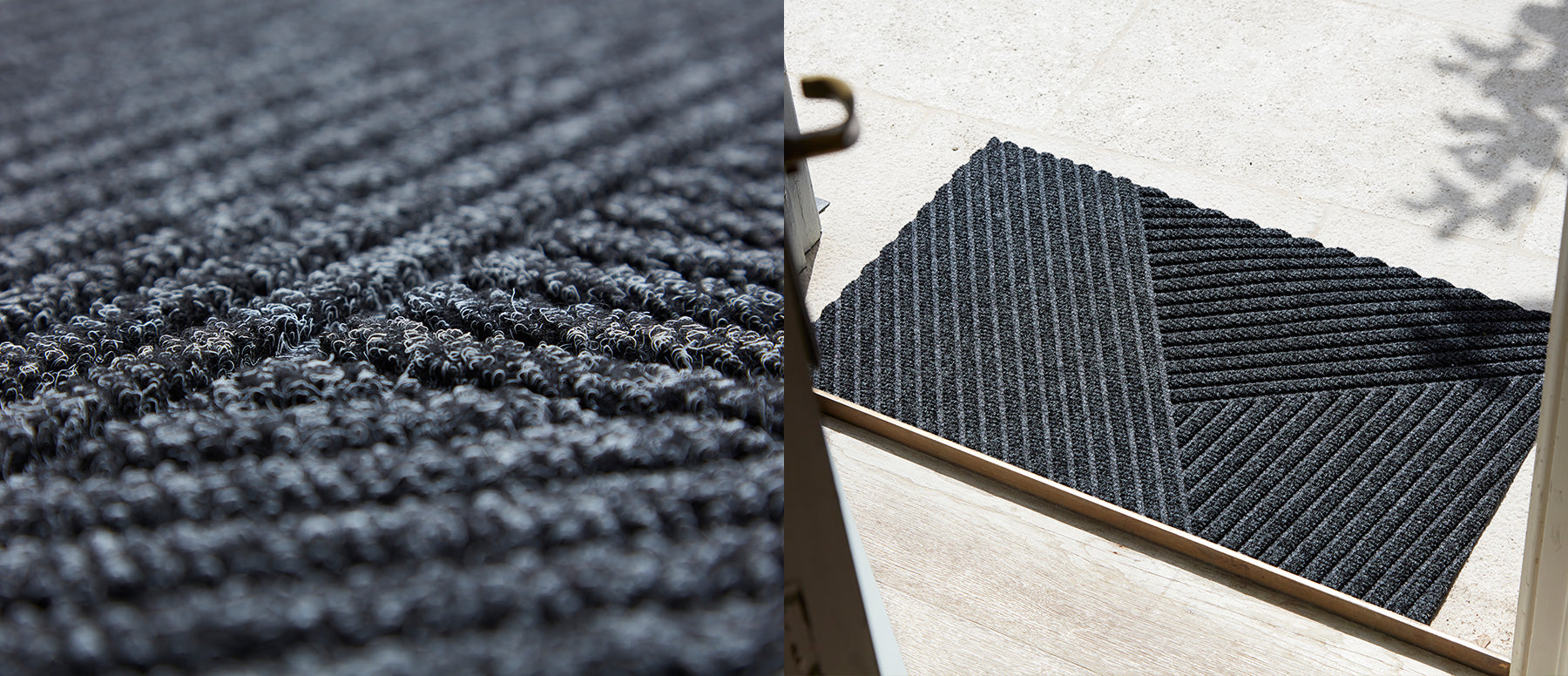 KLEEN-TEX wash+dry Decor tapis sans bordure / tapis rustique en 5 tailles