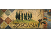grün-braune Fußmatte mit Olivenbäumen und Schriftzug "Toscana"
