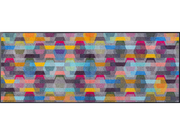 Fußmatte mit buntem geometrischem Muster