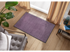 Fußmatte in hellem Violett im Wohnbereich