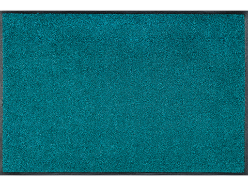 Fußmatte in Grün-Blau
