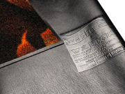 Rückenansicht der Fußmatte mit herbstlichem Kürbismotiv