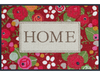 Fußmatte mit Rosen und Schriftzug "HOME"