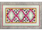 Fußmatte mit buntem Muster